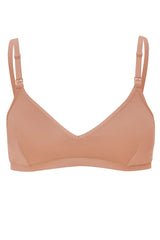 Women's Nursing Bra in Latte